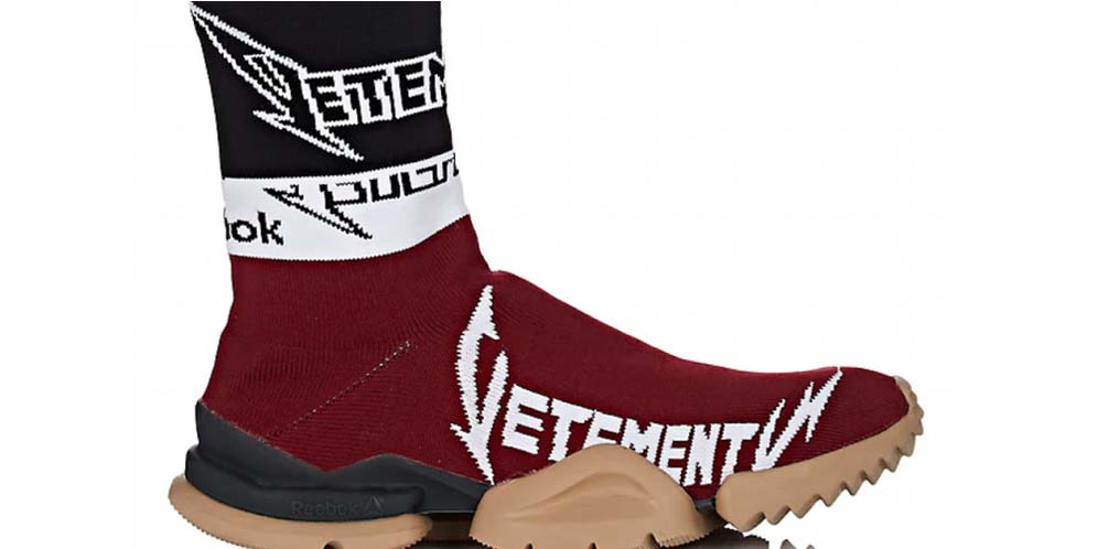 Sock Sneaker Reebok dan Vetements Dibanderol Mahal